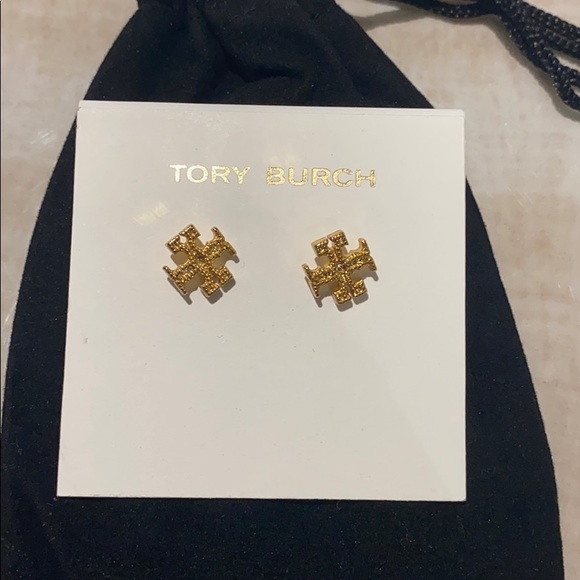 Tory Burch Jewelry - Tory Burch gold stud earrings
